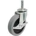 Shepherd Hardware Products 3 in. Gray TPR Caster Brake 213119